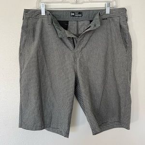 Hurley Mens Phantom Grey Shorts Size 34